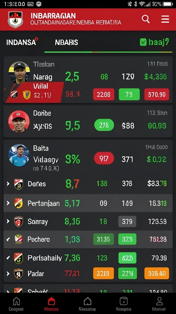 bintangmpo - Screenshot menampilkan berbagai mode permainan yang tersedia.