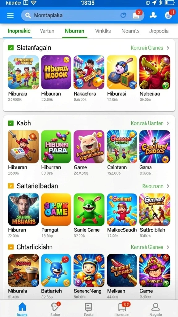 duit8 - Screenshot menunjukkan berbagai hadiah yang bisa didapatkan.