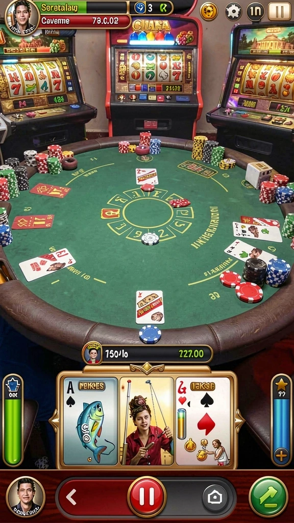 hot985 - Interaksi sosial dengan teman-teman dalam game.