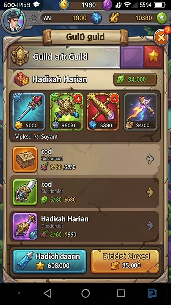 kagandan - Screenshot ini menunjukkan pemandangan dunia fantasi yang indah.
