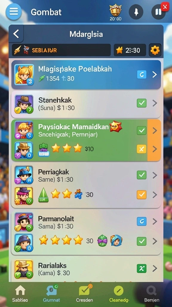 nk666 - Karakter unik dengan kemampuan berbeda.