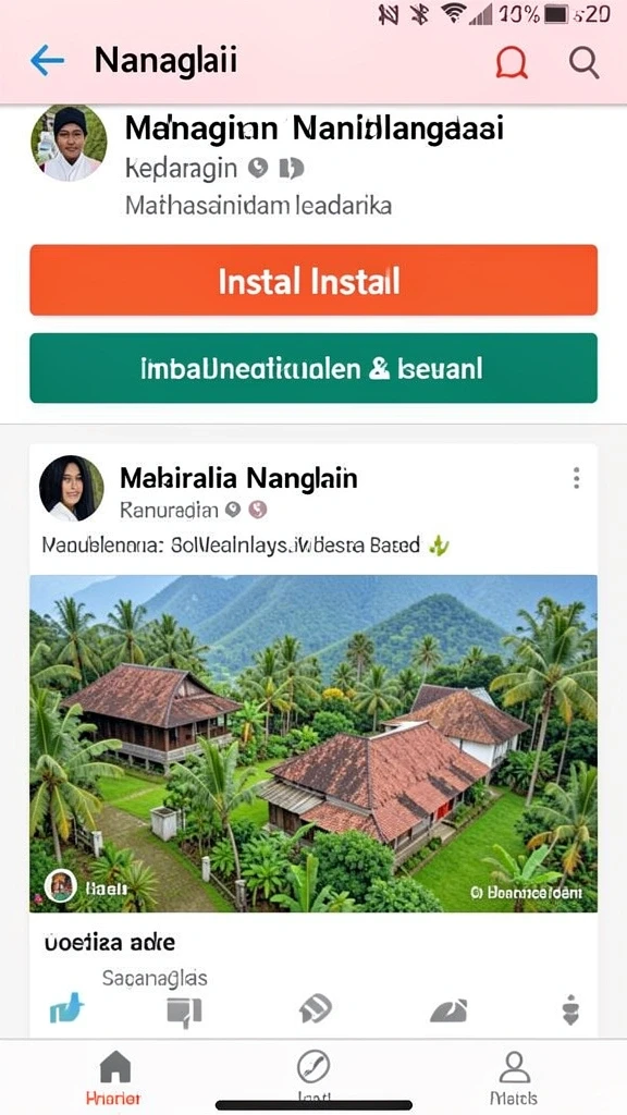 omset288 - Tampilan antarmuka aplikasi yang menarik.
