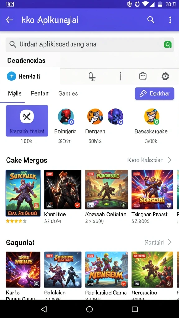 putarmega - Antarmuka permainan yang ramah pengguna.