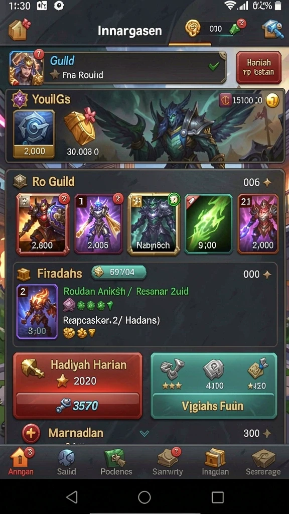 rebahin - Screenshot memperlihatkan gameplay yang dinamis dan interaktif.