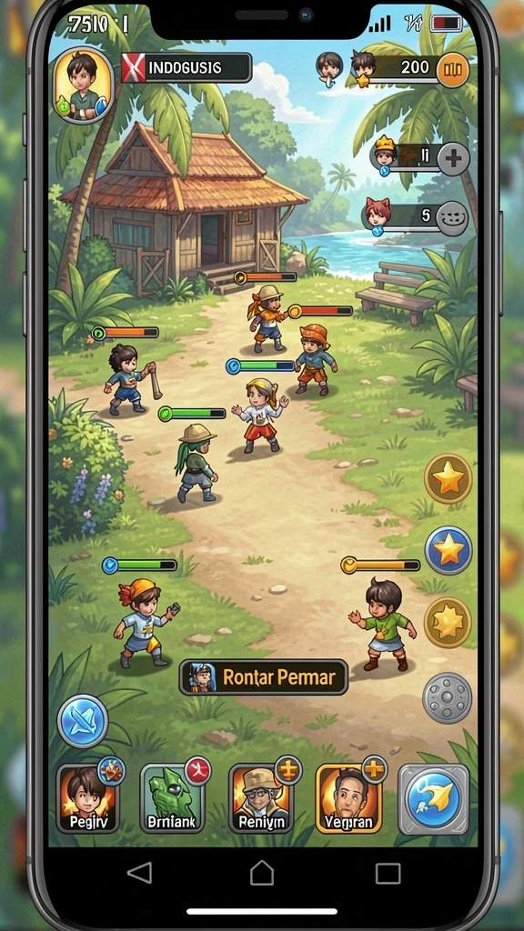 rk88 - Mode multiplayer yang seru dan kompetitif.